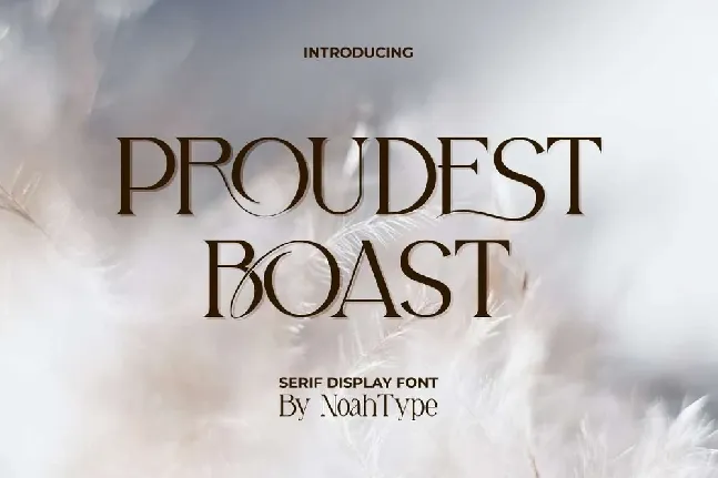 Proudest Boast font