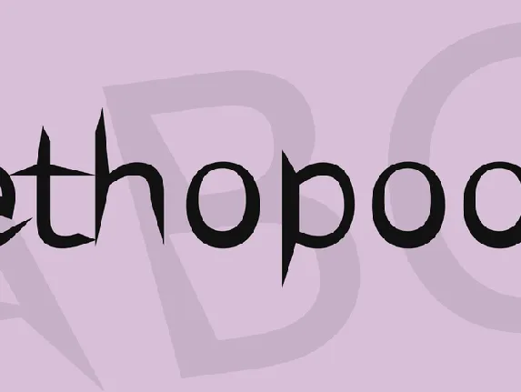 ethopool font