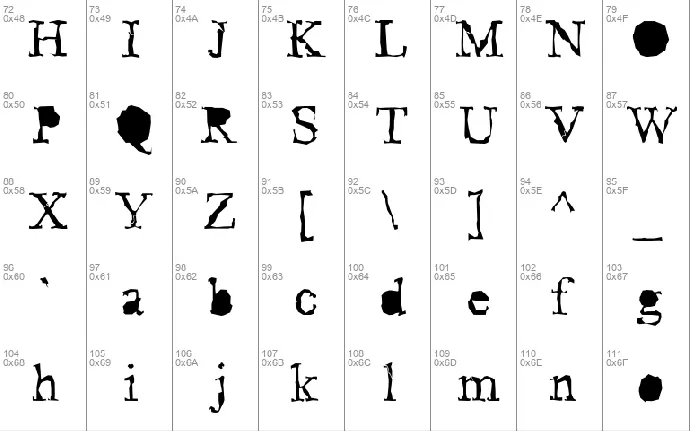 Pudmonkey Shrapnel Free font