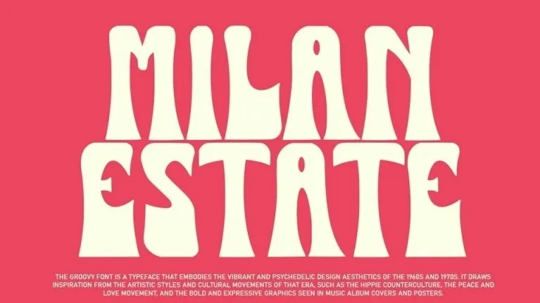 Milan Estate font