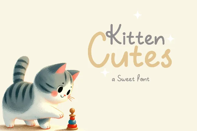 Kitty Cutes font