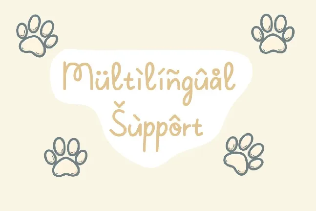 Kitty Cutes font