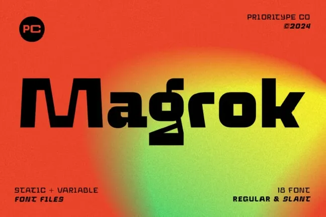 PC Magrok Family font