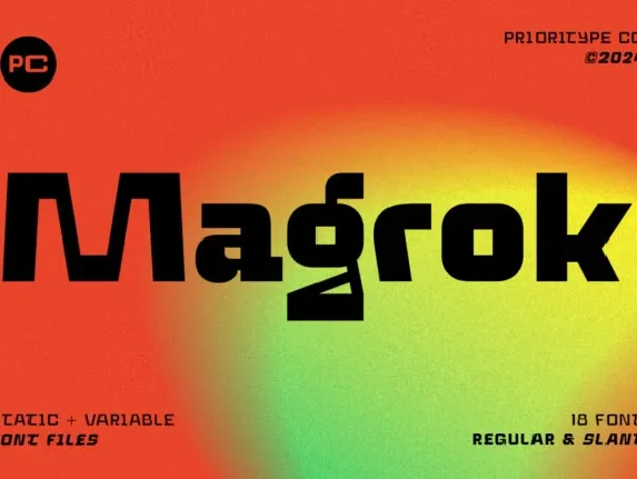 PC Magrok Family font