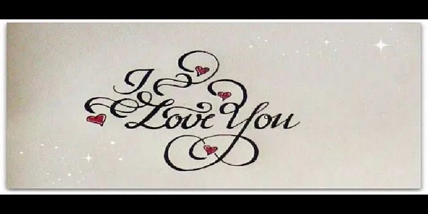 I Love What You Do font