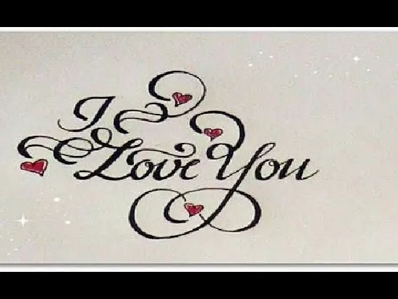 I Love What You Do font