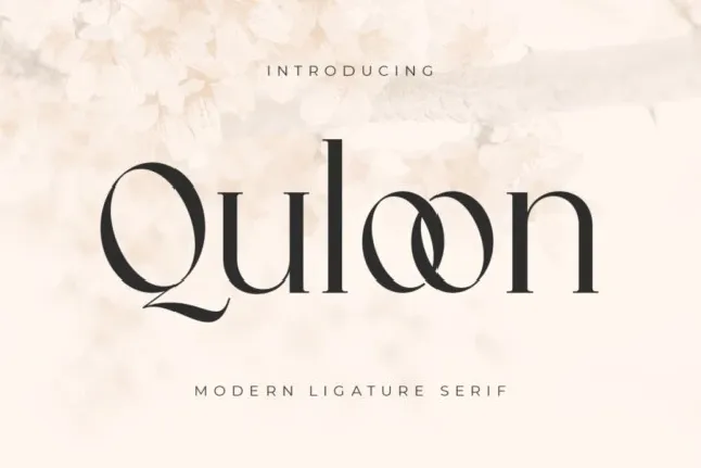 Quloon font