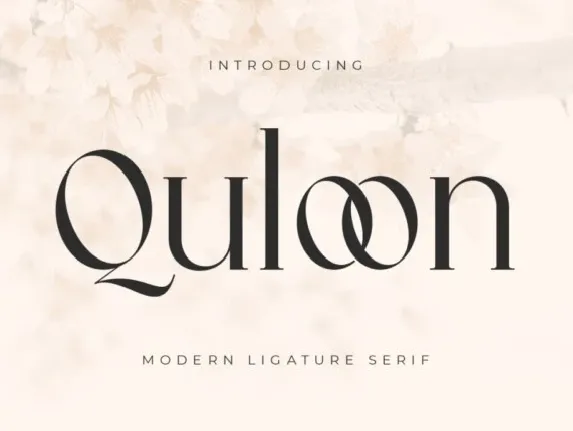 Quloon font