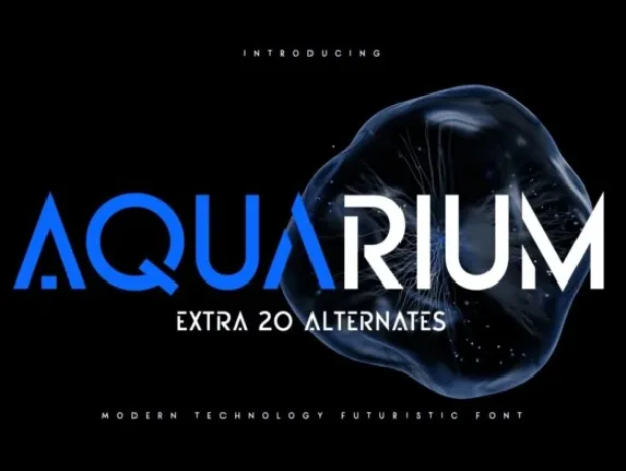 Aquarium font