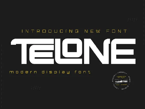 TELONE font