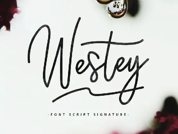 Westey font