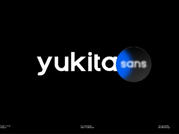 Yukita Sans font