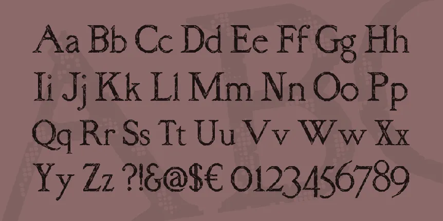 RM Almanack old font