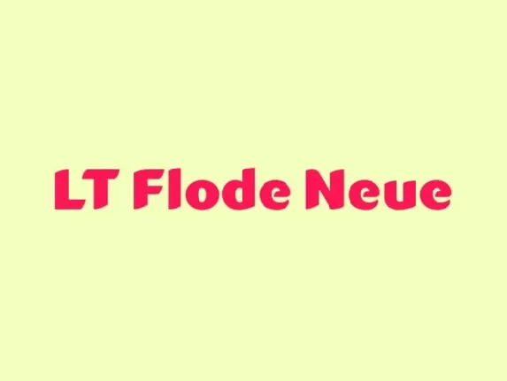 LT Flode Neue Family font