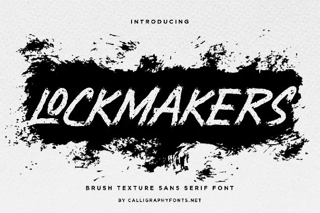 Lockmakers Demo font