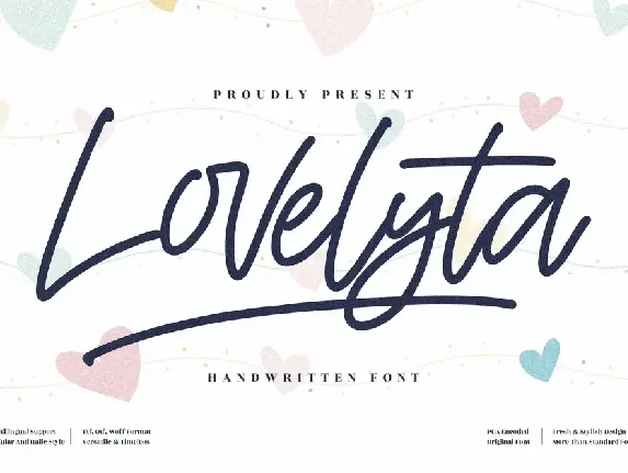 Lovelyta font