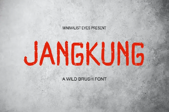 JANGKUNG font