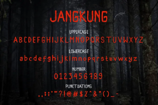 JANGKUNG font