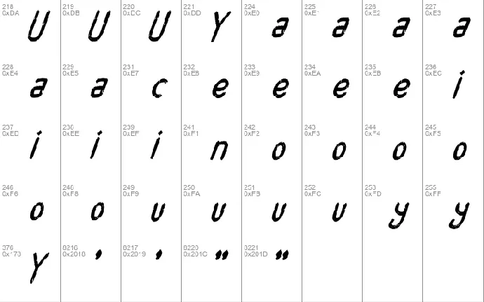 JANGKUNG font