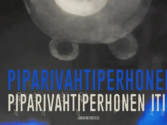 Piparivahtiperhonen font