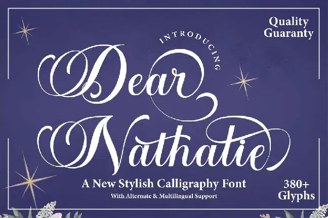 Dear Nathalie font