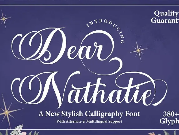 Dear Nathalie font