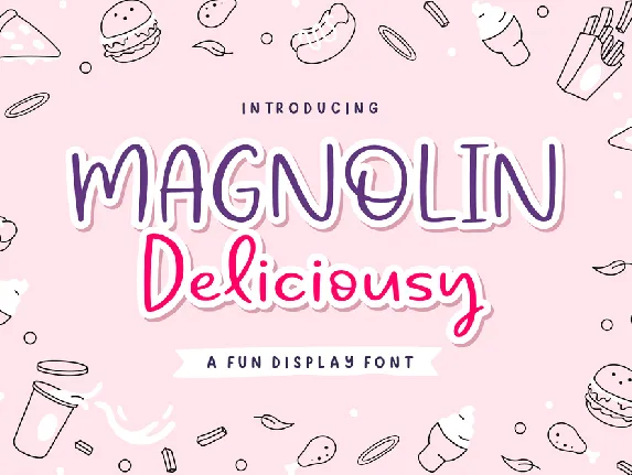 Magnolin Deliciousy font