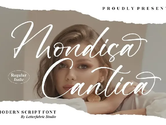 Mondisa Cantica font