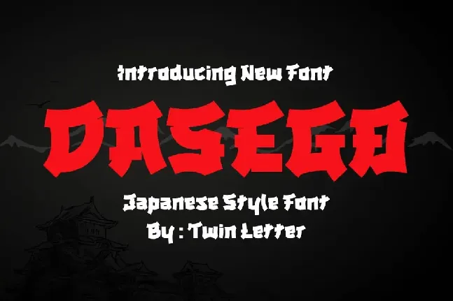 DASEGO font