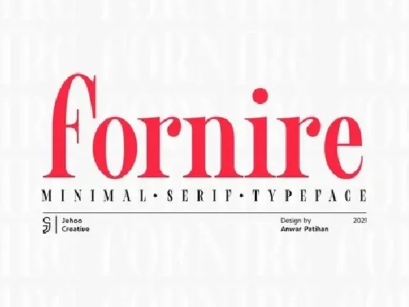 Fornire font