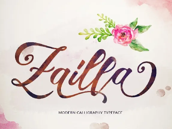 Zailla font