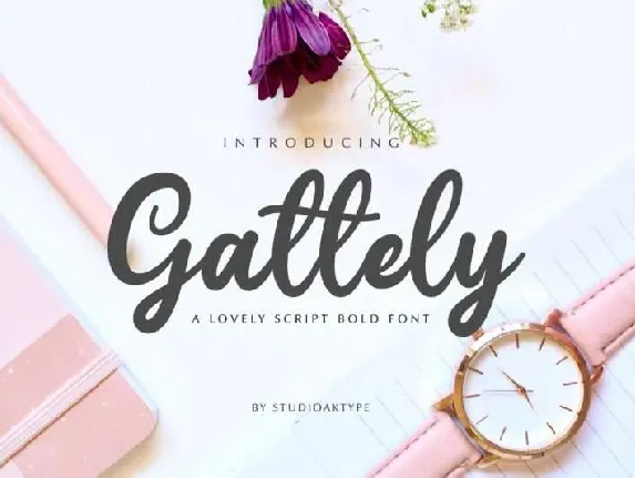 Gattely font