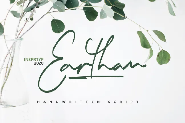 Earthan FREE font