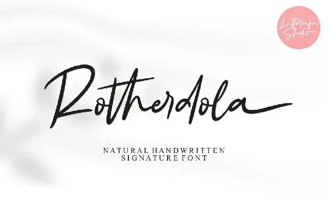 Rotherdola - Personal Use font