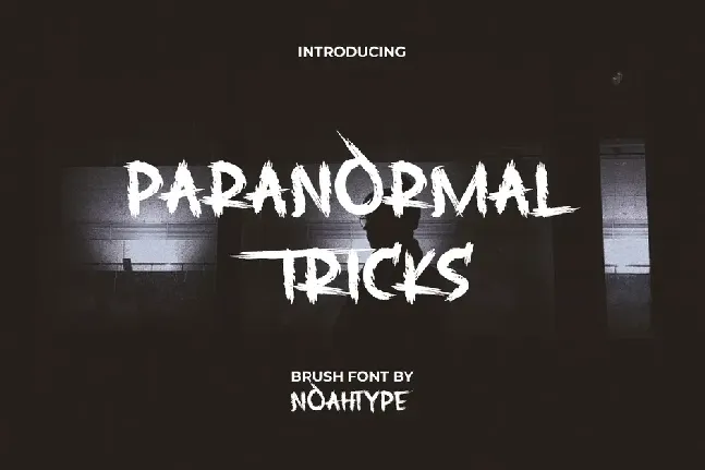 ParanormalTricksDemo font