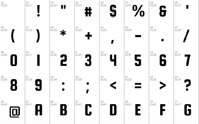 Squada One font