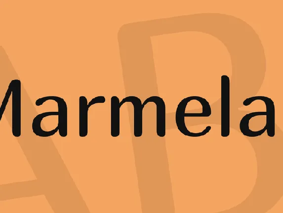 Marmelad font