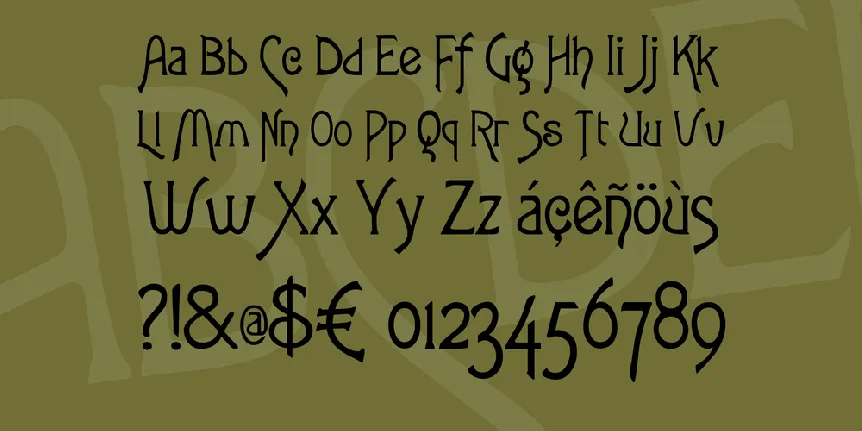 Lansbury FG font