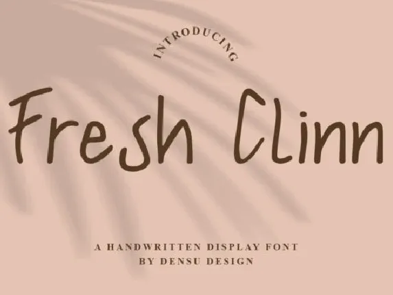 Fresh Clinn font