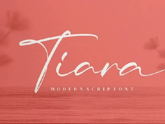 Tiara font