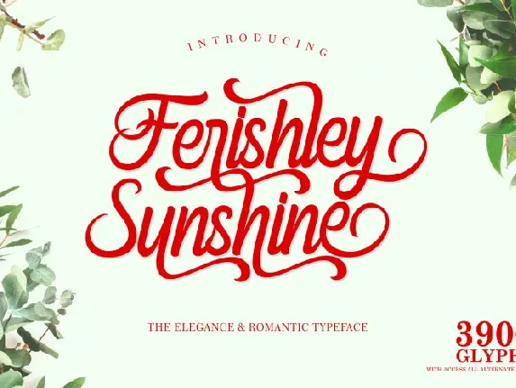 Ferishley Sunshine Script font