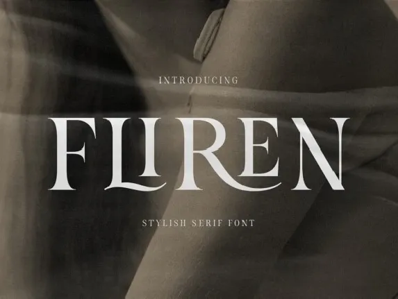 Fliren font