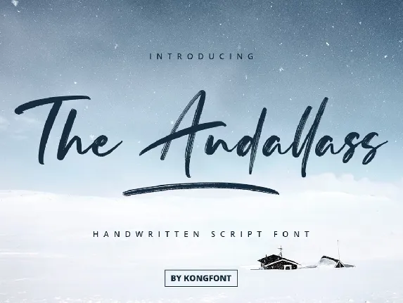 The Andallass font