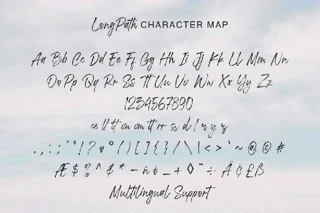 Long Path font