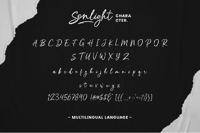 Demo Sonlight font