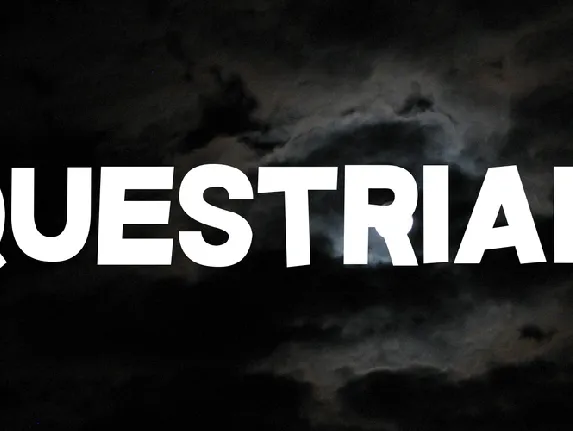 Questrian font