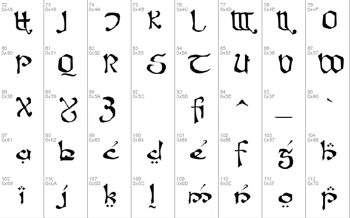 Fanjofey font