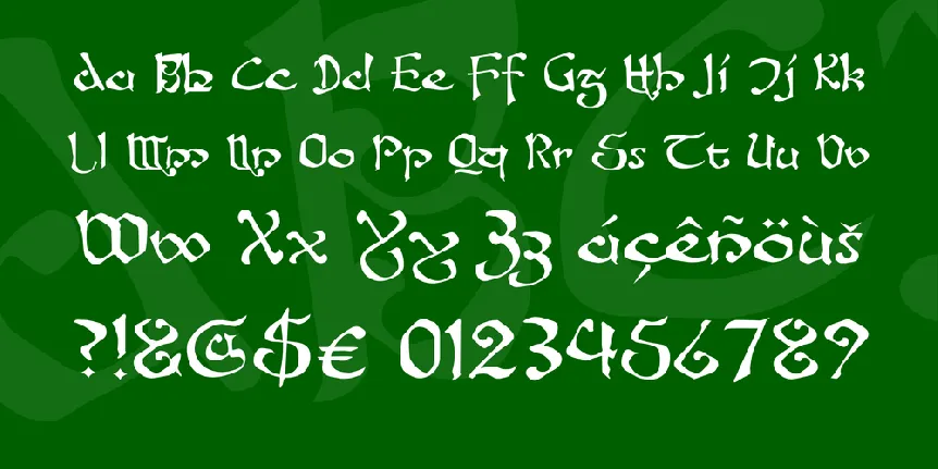 Fanjofey font