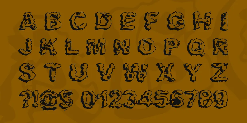 Apocalypshit font