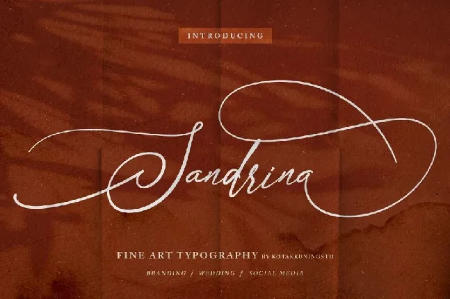 Sandrina Script font